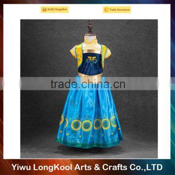 2016 Hot sale latest children dress designs girls party princess dress