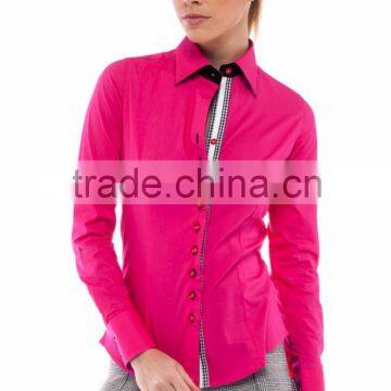 Classy Pink Office Shirts for Women