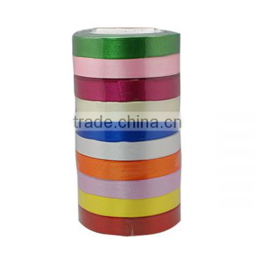 Wholesale 5" Satin Ribbons, Wired Ribbons, 25yards/rolll, 10rolls/pack(SRIB-Y001-Y173)