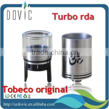2015 Tobeco original patented turbo rda top selling authentic patented turbo rda for sale