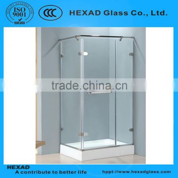 SQUARE GLASS SHOWER BOX// PERSONAL CUSTOMIZE//HEXAD GLASS &HEXAD INDUSTRIES
