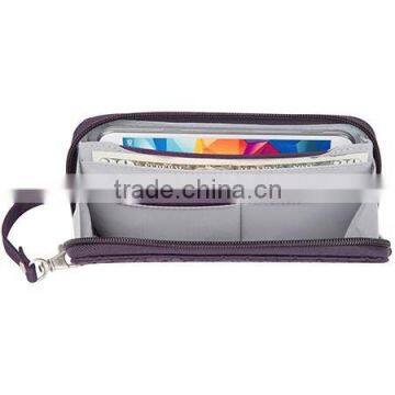 RFID blocking Phone Clutch Wallet