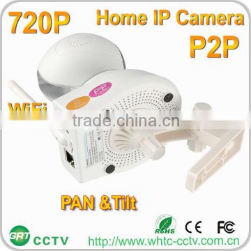 Sensor alarm,Two Way Audio intercom,720p p2p security cctv camera alarm ip