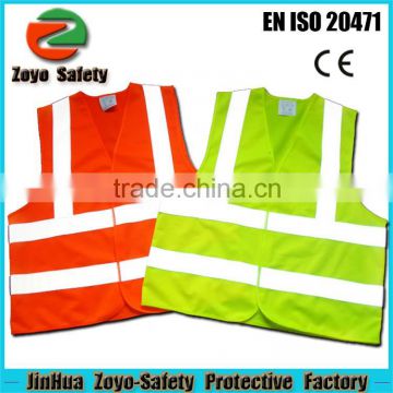 Trade Assurance Over $32000 CE Certificate ENISO 20471 Safety Reflective High Visibility Vest