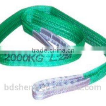 polyester webbing sling rigging hardware weight lifting 2T sling belt