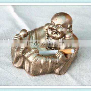 personalized ashtray resin Buddha ashtray with Buddha design