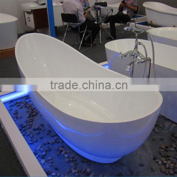 freestanding bathtub-stone resin bathtub, composite stone bathtub