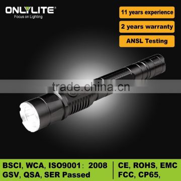 High power rechargeable led flashlight