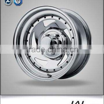 15x10 steel wheel spoke chrome