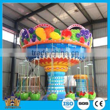 Fruit flying chair amusement park rotating ride , watermelon flying chair