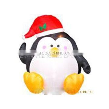 Indoor inflatable penguin decoration for exhibition