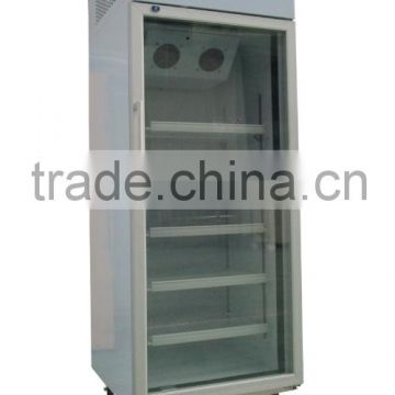 pharmacy freezer one door with tempered thermo double glazed glass 460L