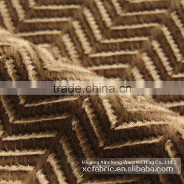 100% polyester warp knitted fabric sofa