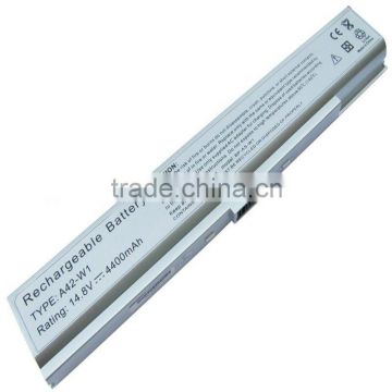 Replacement laptop battery for A42-W1 W1000 series