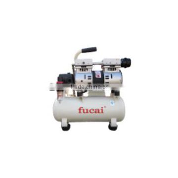 Factory directly selling FUCAI Model FC550-1 0.75HP 0.04m3/min silent and oil free air compressor