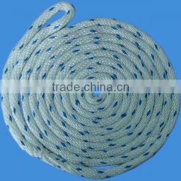 wholesale marine soft polyester anchor double braided rope