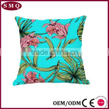 Tropical plant printing waterproof and UV resistant cushion cover pattern