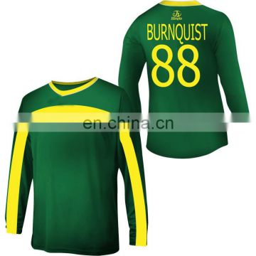 quality sublimated blank soccer jersey