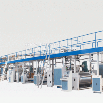 5-layer corrugated cardboard production line