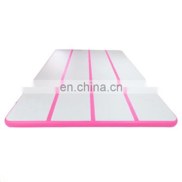 Wholesale Pink Inflatable Square Air Track Tumbling Mat 4m x 4m