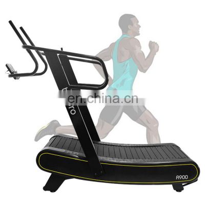 fitness keep health gym equipment for exercise low noise running machine Curved treadmill & air runner from China