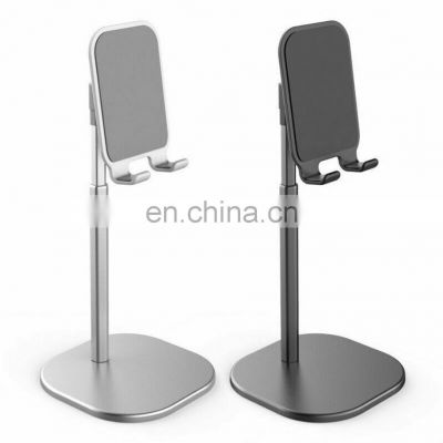 Portable Silicone Aluminum Universal Tablet Phone Holder Desk Stand For Cell Phone Table Holder