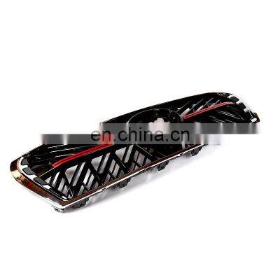 MAICTOP car other accessories front grille for land cruiser FJ200 LC200 2012 grill black chrome