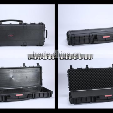 Large size Engineering PP hard plastic case Rifle Case with wheels
