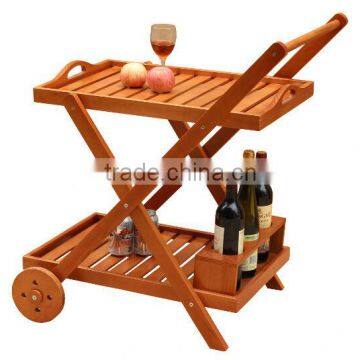 kitchen trolley with two wheels