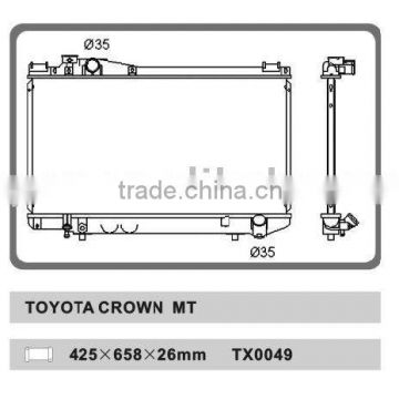 auto radiator for TOYOTA CROWN AT