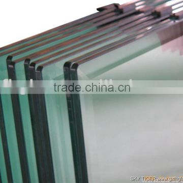3mm-19mm Flat Tempered Glass with good quality for sale