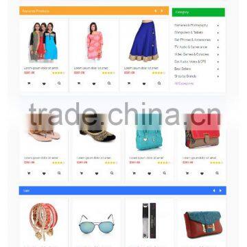 Multi Currency Multi language Supported Ecommerce Website Design