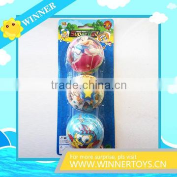 Promotional toy anti stress ball with colorful print