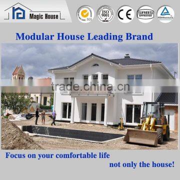 Fast Assembling Modern Prefabricated House Patented Foamed Cement Board House for Sale