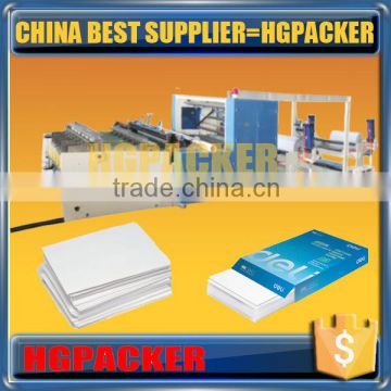 ZJ-1300 HGPACKER Best supplier High Speed Fully Automatic Rotary A3/A4 paper cutting machine