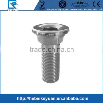 Stainless Steel 3/4" Marine Thru Hull Connector Threaded Ends