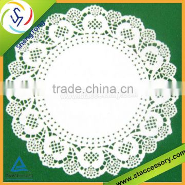 Food Grade Ivory Paper Doilies Colored Paper Doilies
