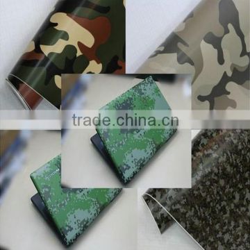 High stretch digital printing self-adhesive camouflage vinyl rolls wholesale