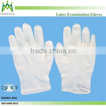 Non sterile latex gloves