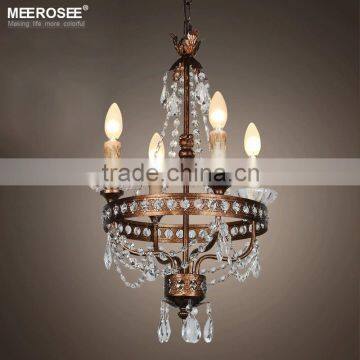 Retro Pendant Light 4 Lights Vintage Pendant Lamp Chandelier MD82071