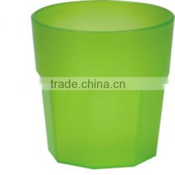 100ml/150ml/200ml/250ml/300ml Colorful Transparent Hard Plastic ps water cup