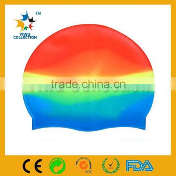 promotional silicone swimming cap,solid color swimming cap overstocks,silicone vacuum caps