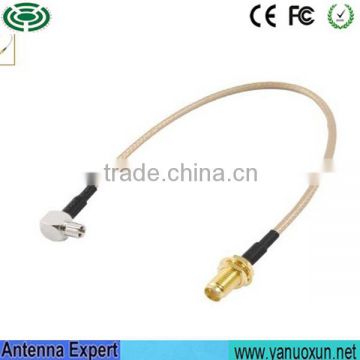 Free Sample 20cm Length Cable Wifi Antenna Cable Assembly RG178 Wifi Antenna Pigtail Cable