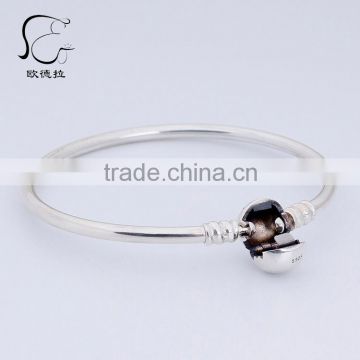Elegant silvery newest fashion fancy charm bracelet