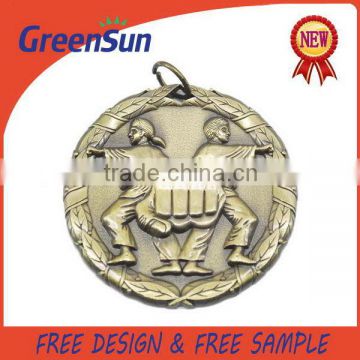 China supplier Discount 3d basketball metal medal