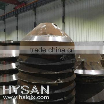 High Manganese Mantle for Cone Crusher Wear Resistant Parts