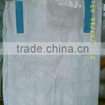 PP u-panel big bag for pecans /pecans bulk bag/100% polypropylene belt/big bags 500kg