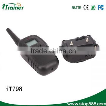 Prong collar with featured power saving design and memory function