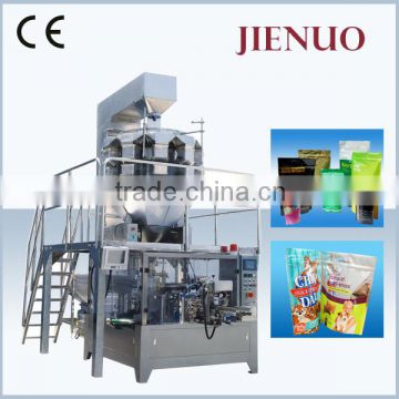 Jienuo high speed stand up bag noodle packing machine