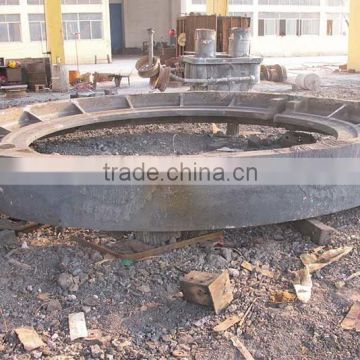 Cylindrical roller bearing steel casting kiln tyre for roatry